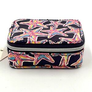NWT Simply Southern Colorful Starfish Print 1 Wee Pill Case